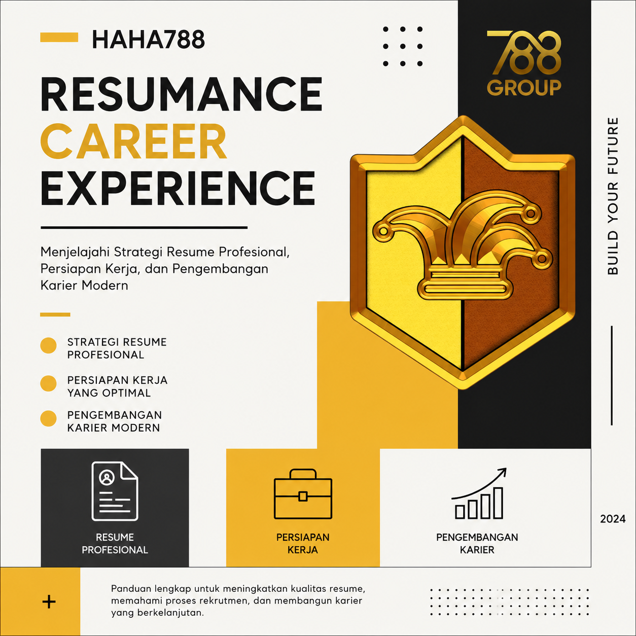 HAHA788 | Resumance Career Experience: Menjelajahi Strategi Resume Profesional, Persiapan Kerja, dan Pengembangan Karier Modern