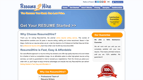 Resume2Hire.com